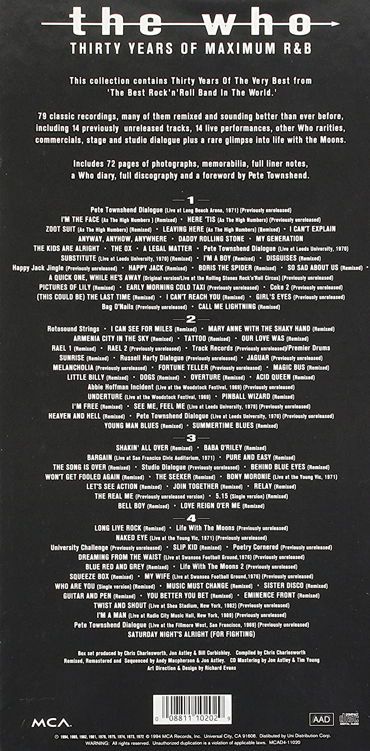 Thirty Years Of Maximum R&B Boxset