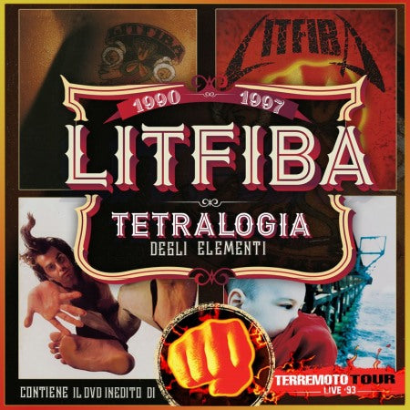 Tetralogia Degli Elementi Live 4Cd+Dvd