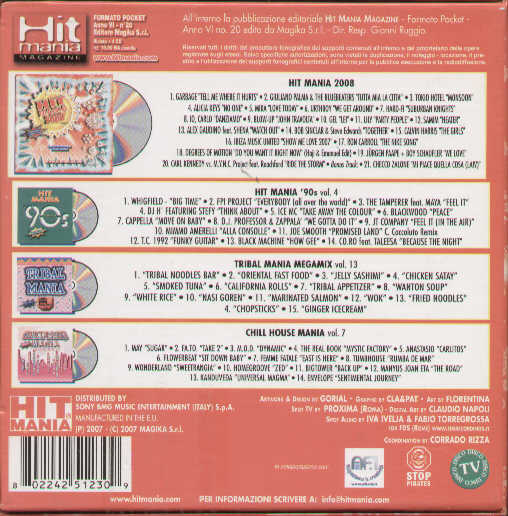 Hit Mania 2008 Boxset