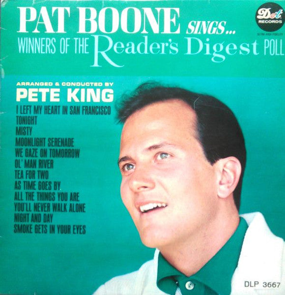 Pat Boone Sings... Winners Of The Reader's Digest Poll