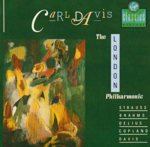 Strauss Brahms Delius Copland Davis