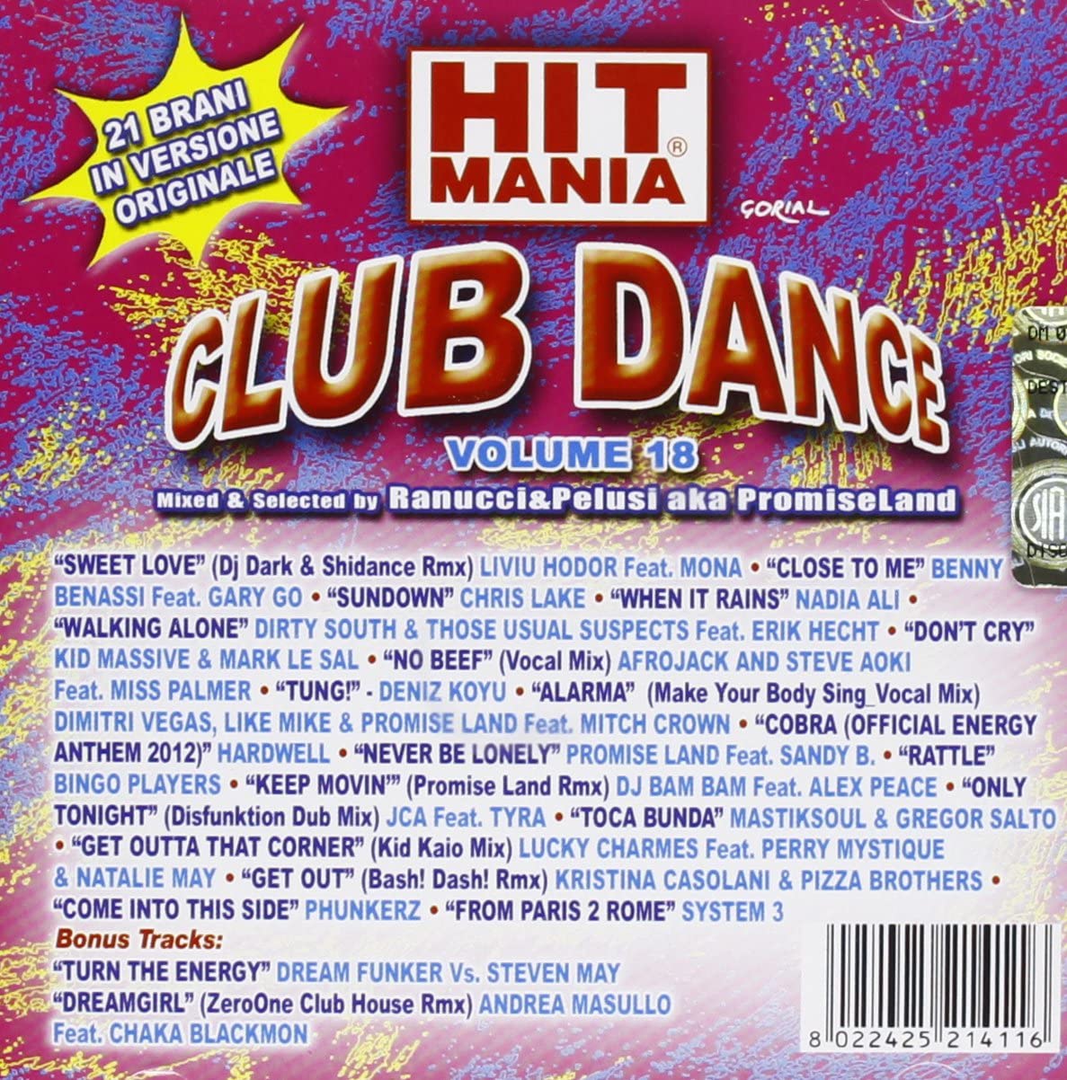 Hit Mania Club Dance Vol.18