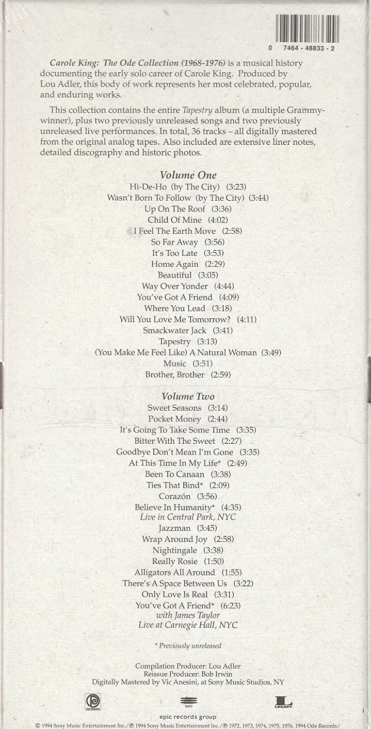 A Natural Woman The Ode Collection 1968 1976 Boxset 2cd