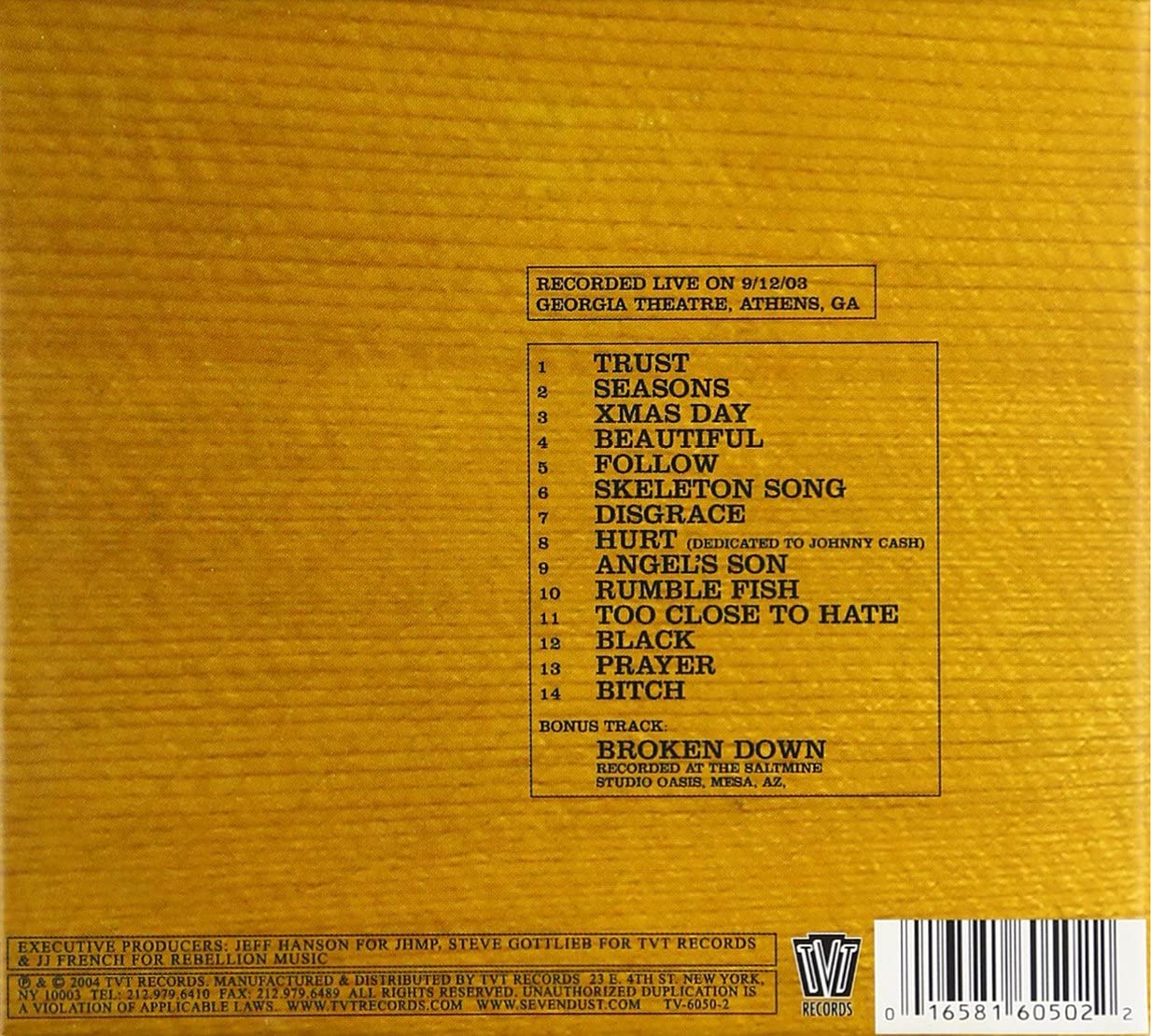 Southside Double Wide Acoustic Live Cd+Dvd Boxset