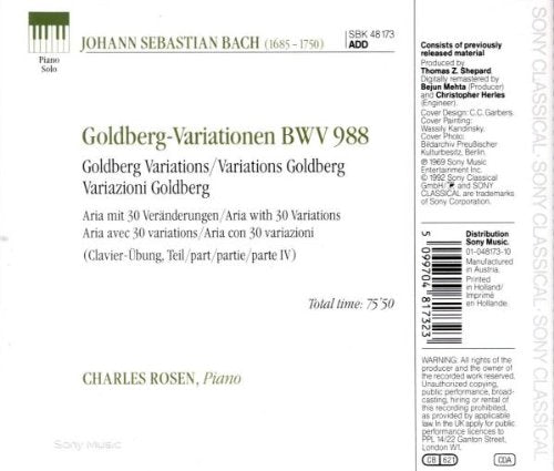 Goldberg Variations Bmw 988