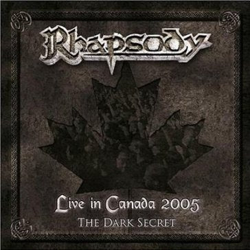 Live In Canada 2005 The Dark Secret Limited Edition Cd+Dvd