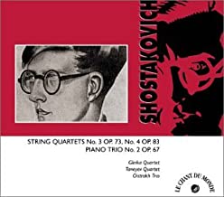 String Quartets No.3 Op.73, No.4 Op.83 / Piano Trio No.2 ..