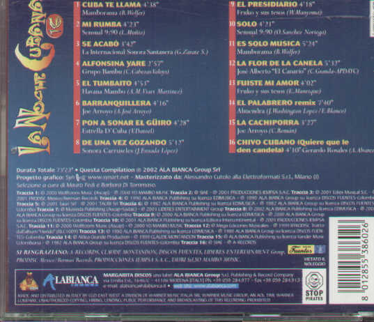 La Noche Cubana Vol.16