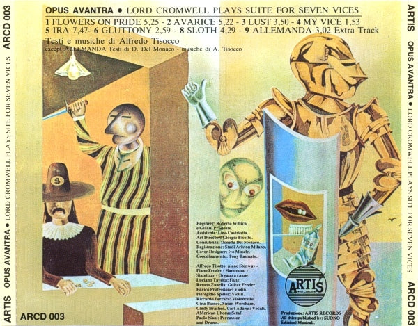 Lord Cromwell Plays Suite For Seven Vices
