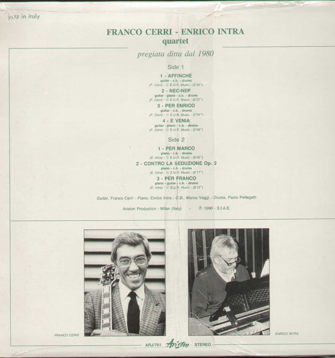 Jazz In Italy