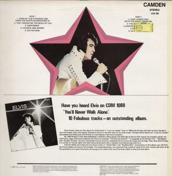 Elvis Sings Hits From His Movies