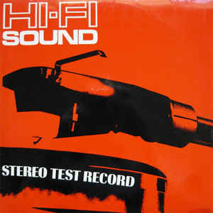 Hi-Fi Sound Stereo Test Record