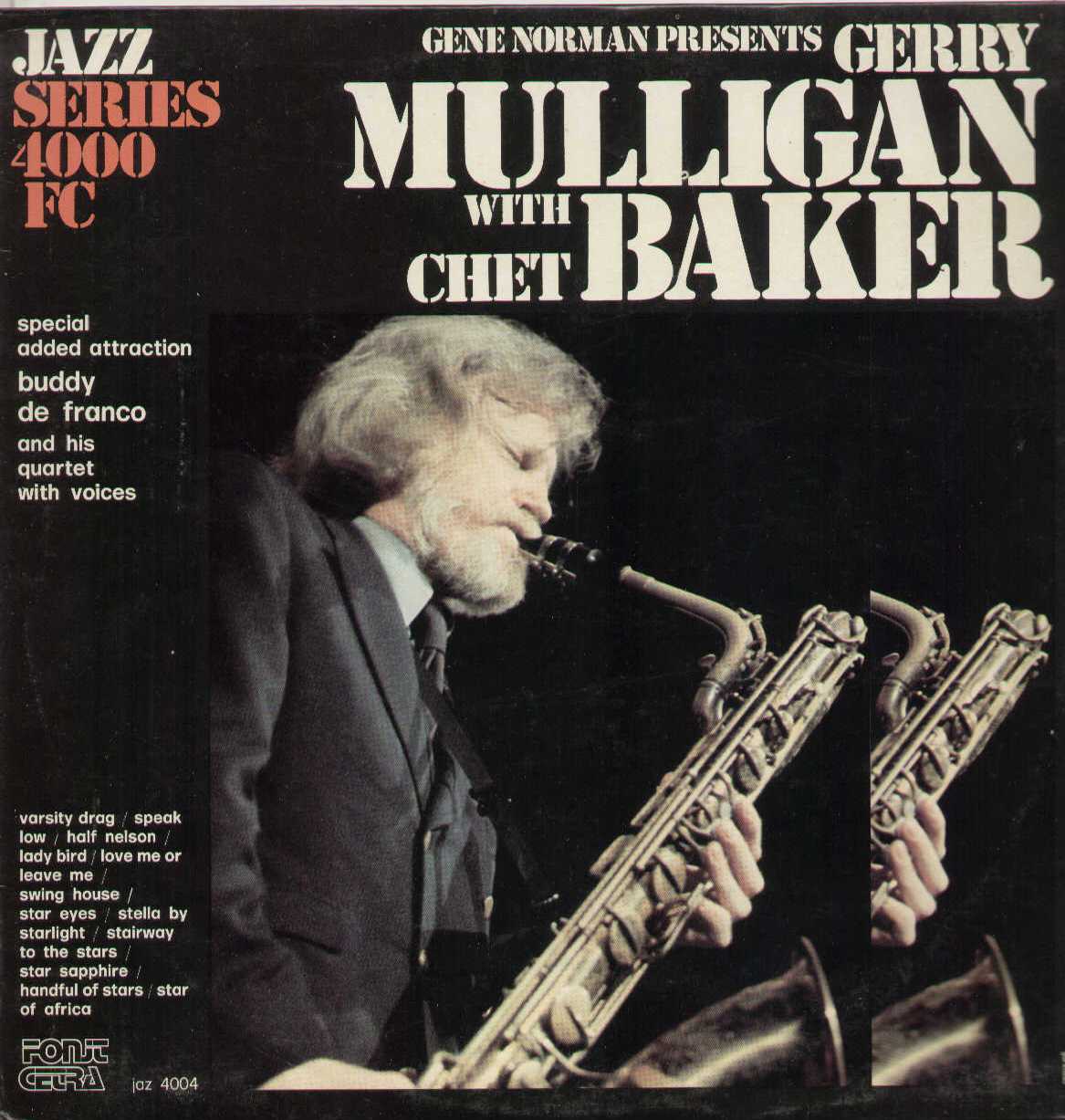 Gene Norman Presents Gerry Mulligan With Chet Baker ....