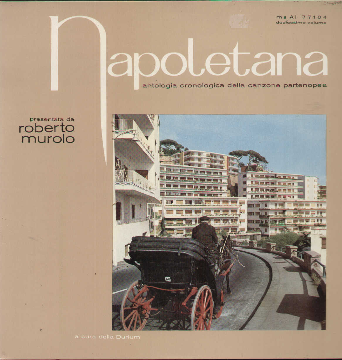 Napoletana Antologia Cronologica Della Canzone Partenopea 12