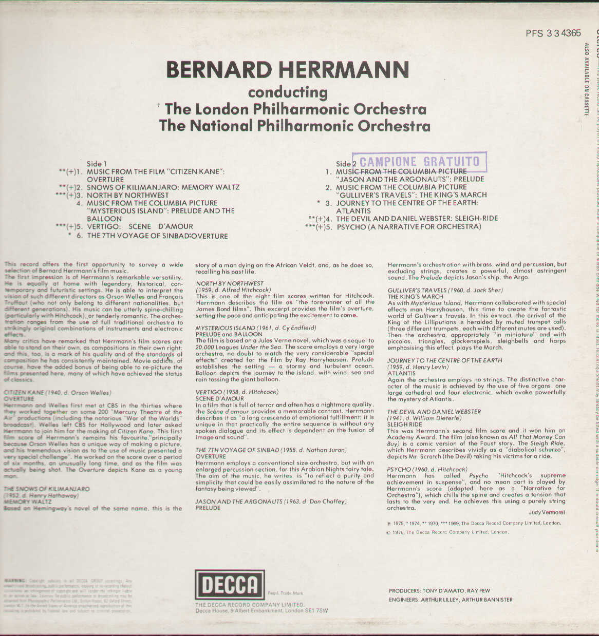 The Composer Conducts Music From..