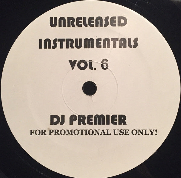 Unreleased Instrumentals Vol.6