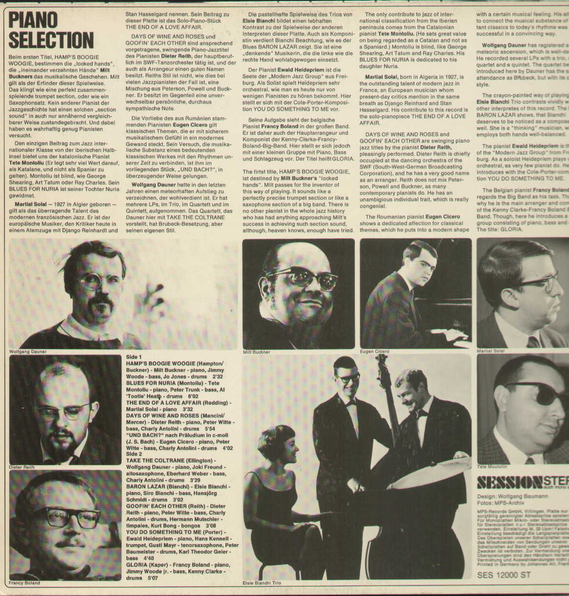 Piano Selection