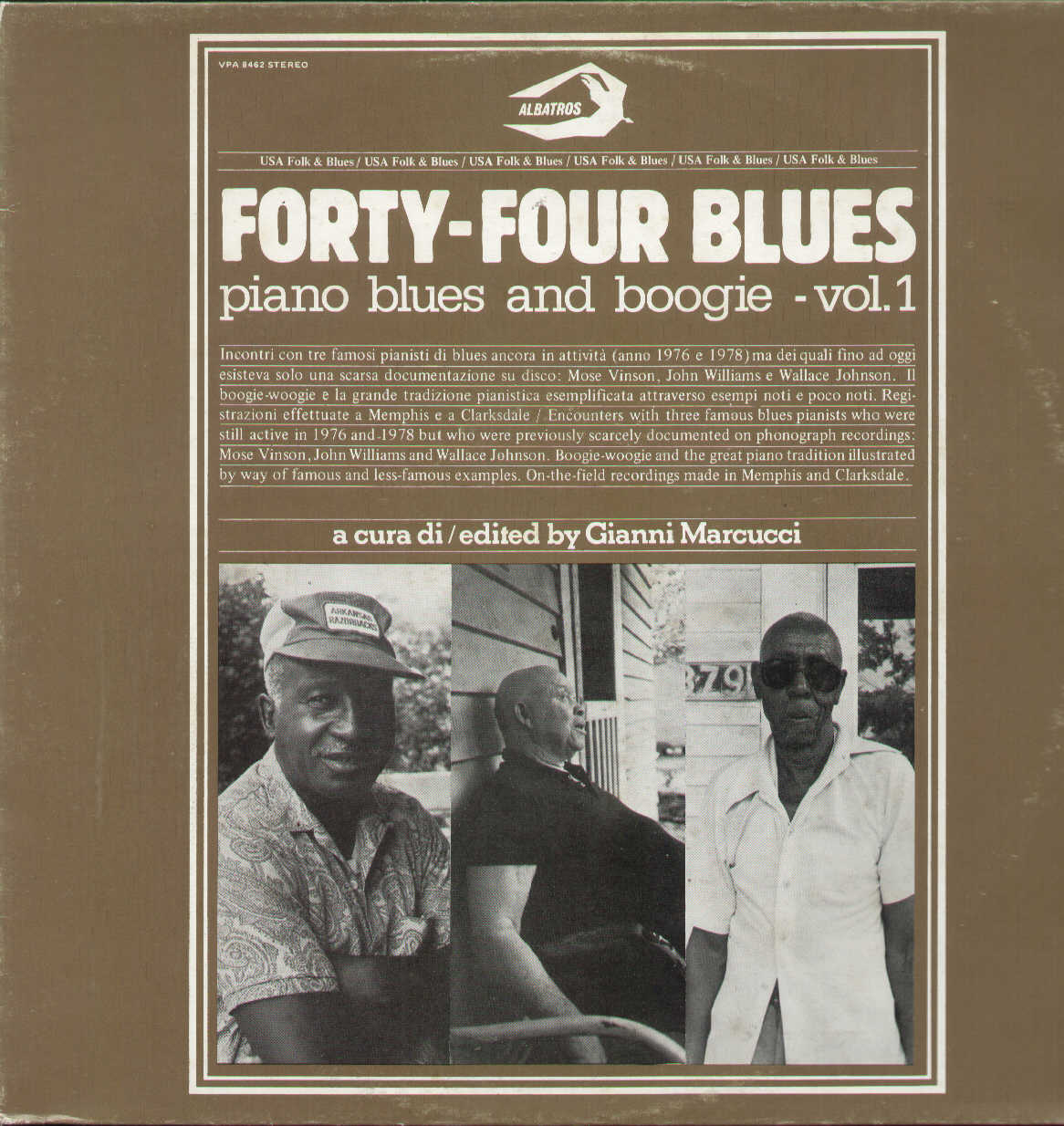Forty Four Blues Piano Blues And Boogie Vol.1