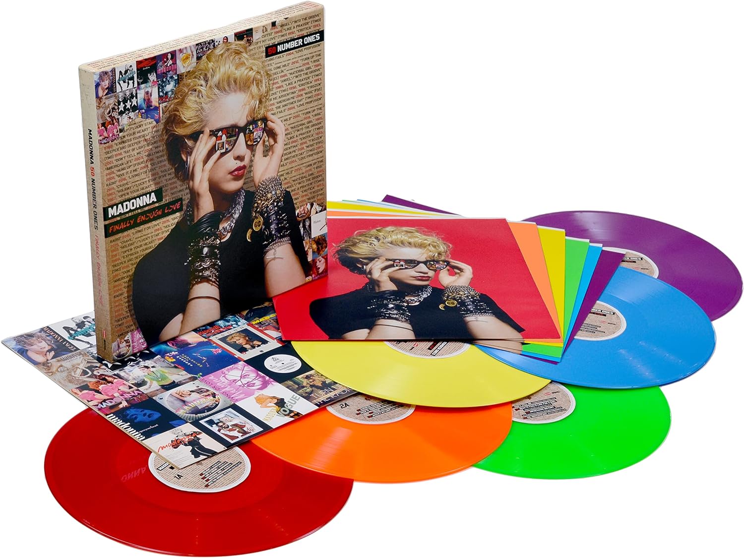 Finally Enough Love 50 Number Ones Rainbow Edition Boxset