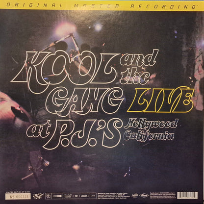 Live At P.J.'S Limited Edition 	Original Master Recording