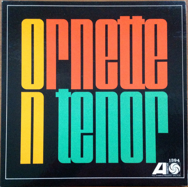 Ornette On Tenor