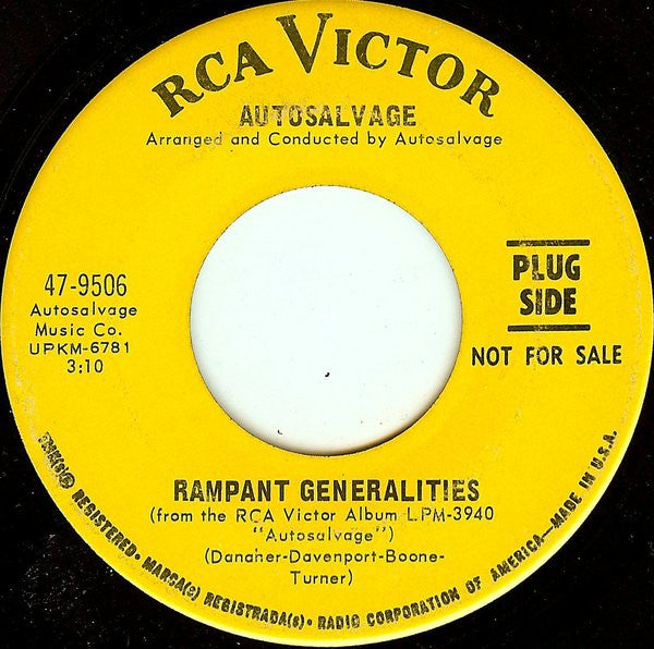 Rampant Generalities / Parahighway