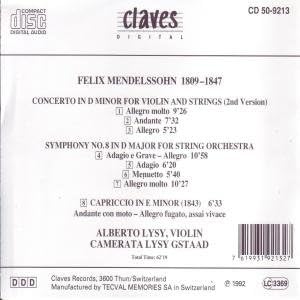 Concerto in D Minor & Orchestral Works