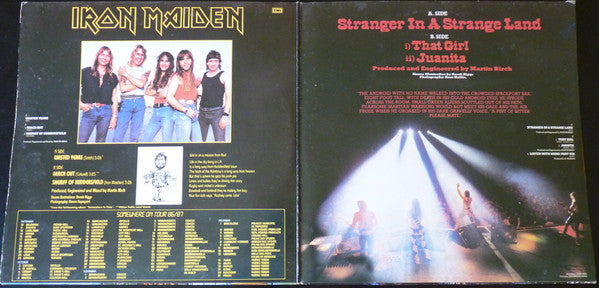 Wasted Years / Stranger In A Strange Land Limited Ed. 2X12