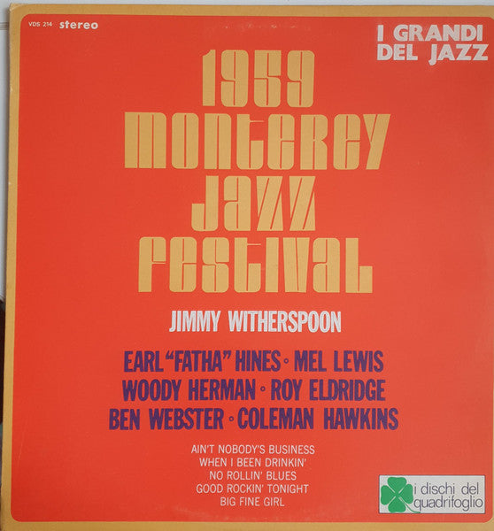 1959 Monterey Jazz Festival