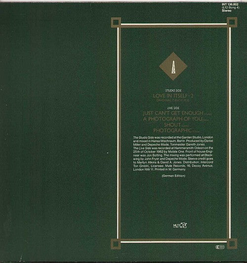 Love In Itself·2 And Live Tracks