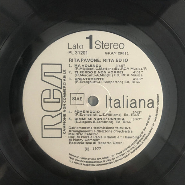 Rita Ed Io