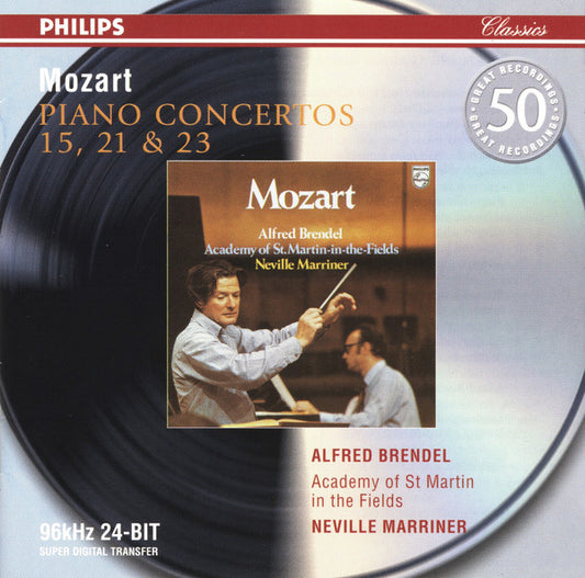 Piano Concertos 15, 21 & 23