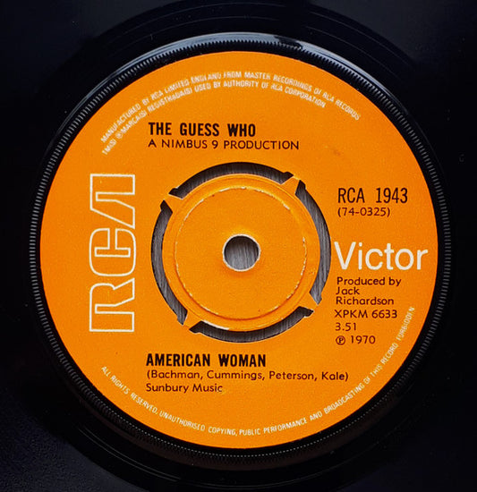 American Woman / No Sugar Tonight