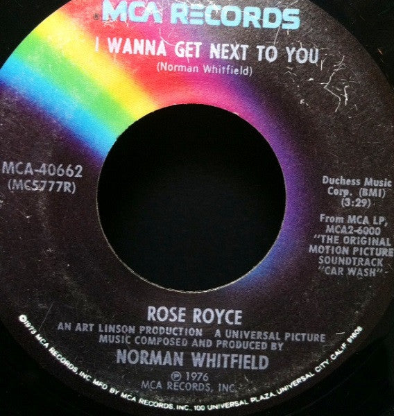 I Wanna Get Next To You / Sunrise