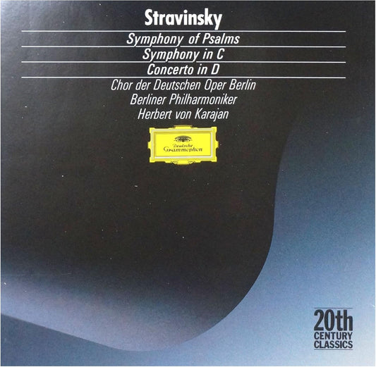 Psalmensymphonie - Symphonie In C - Concerto In D