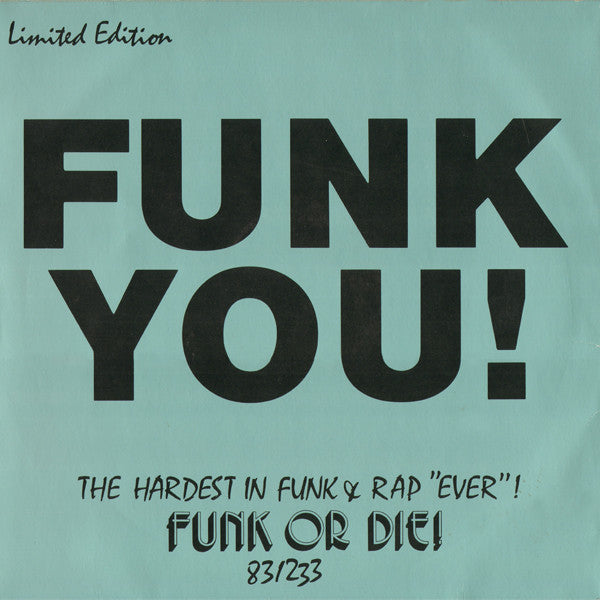 Funk You Programme 3 Limited Edition
