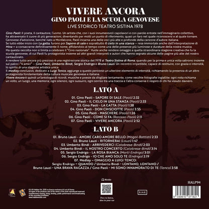 vive ancora - live storico teatro sistina 1978