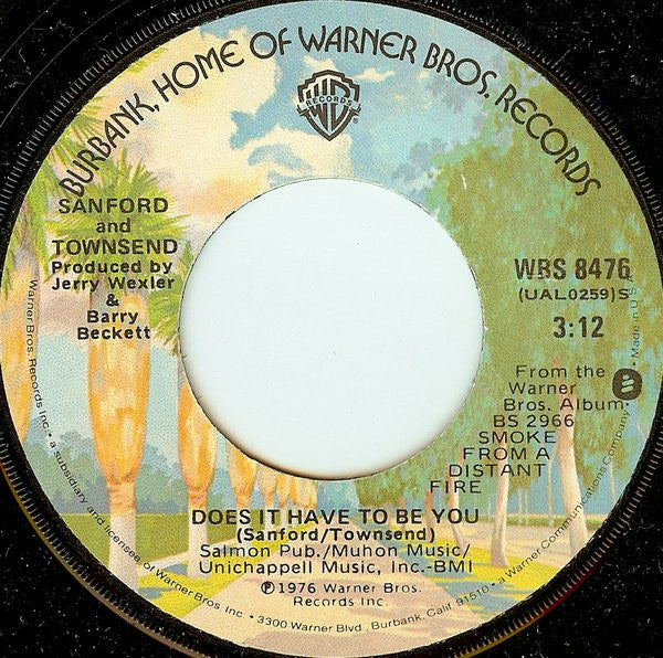 Does It Have To Be You / Sunshine In My Heart Again