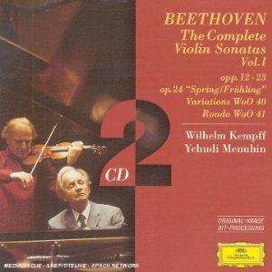 The Complete Violin Sonatas Vol 1