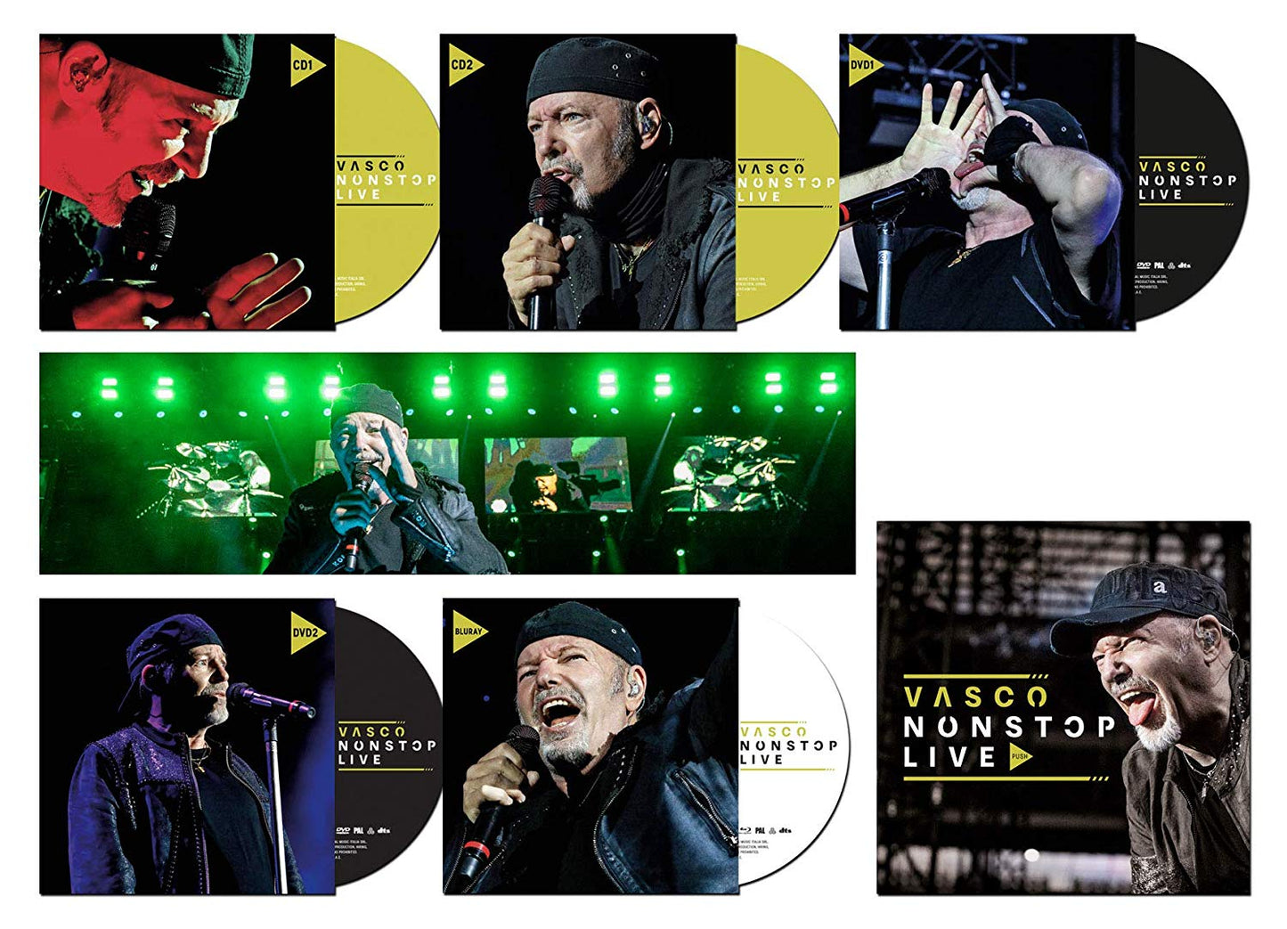 Vascononstop Live 2Cd+2Dvd+Brd+Booklet Limited Edition