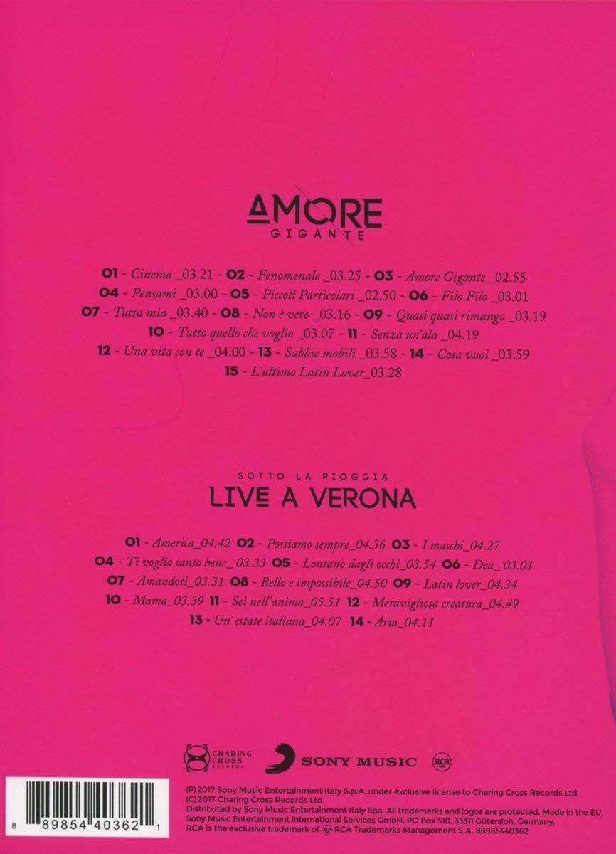 Amore Gigante Deluxe Edition Boxset