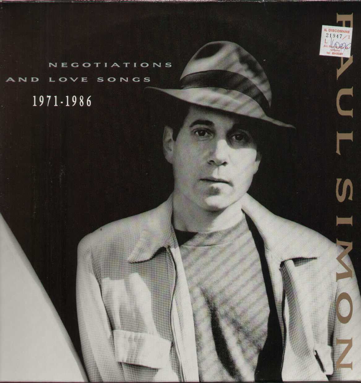 Negotiations And Love Songs 1971-1986