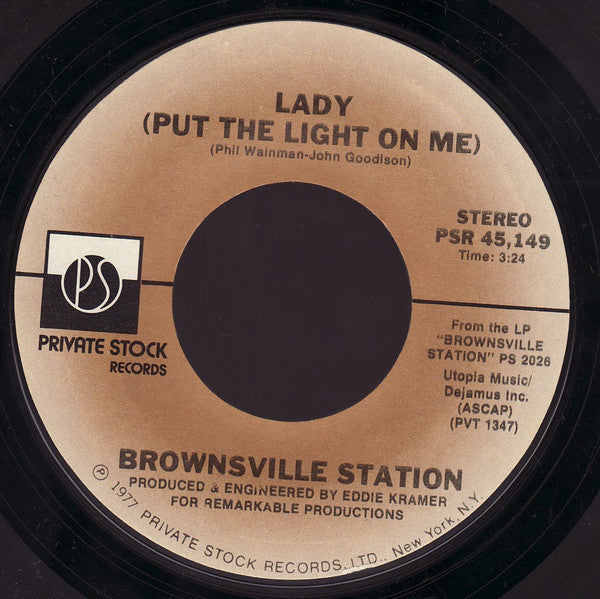 Lady Put The Light On Me / Rockers' N' Rollers