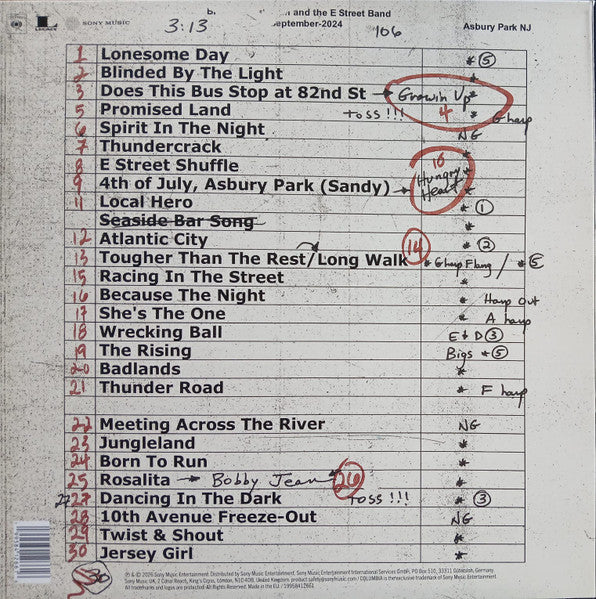 Live From Asbury Park 2024 Limited Edition RSD