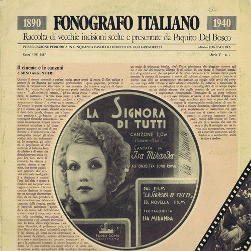 Isa Miranda – La Signora Di Tutti