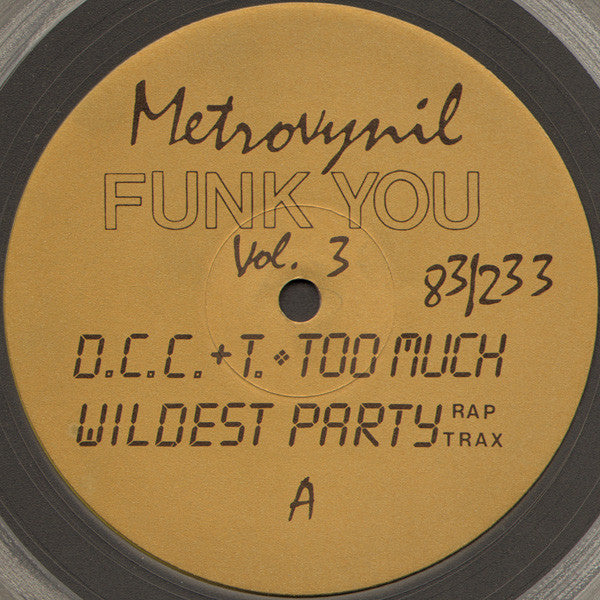 Funk You Programme 3 Limited Edition