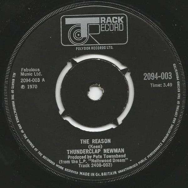 The Reason / 	Stormy Petrel
