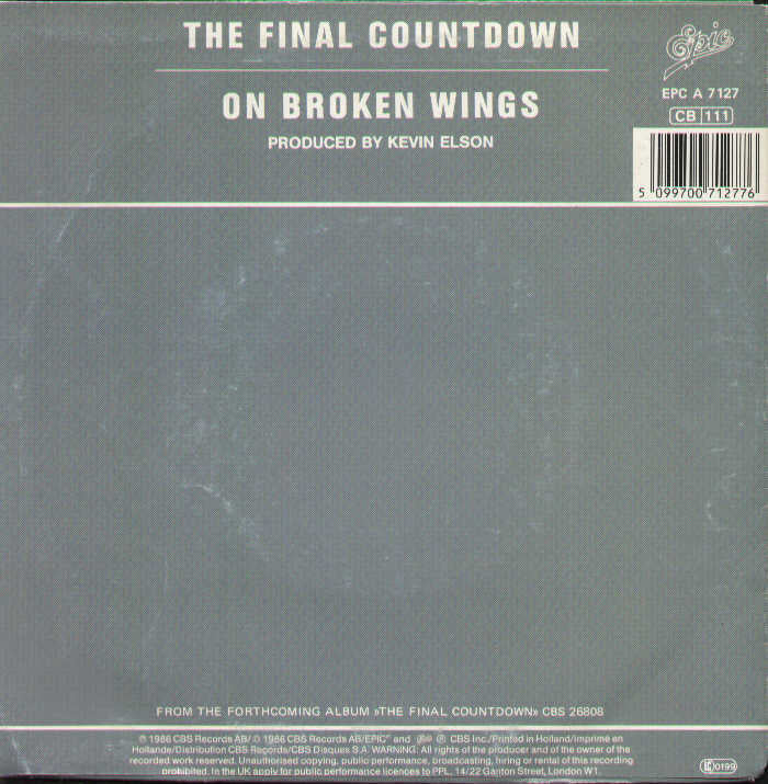 The Final Countdown / On Broken Wings
