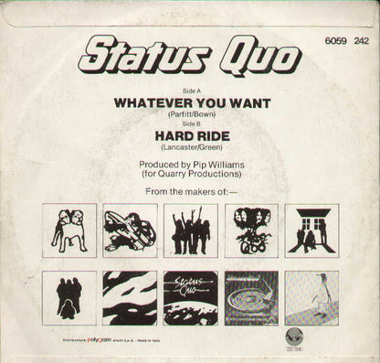 Whatever You Want / Hard Ride
