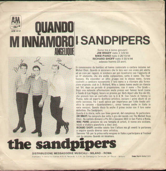 Quando M'innamoro / Angelique